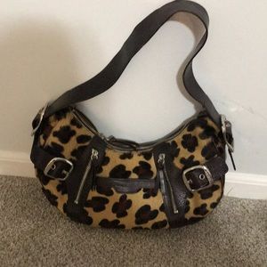 DKNY leopard handbag